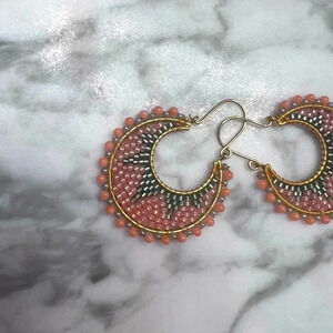 Miguel Ases Beaded Earrings